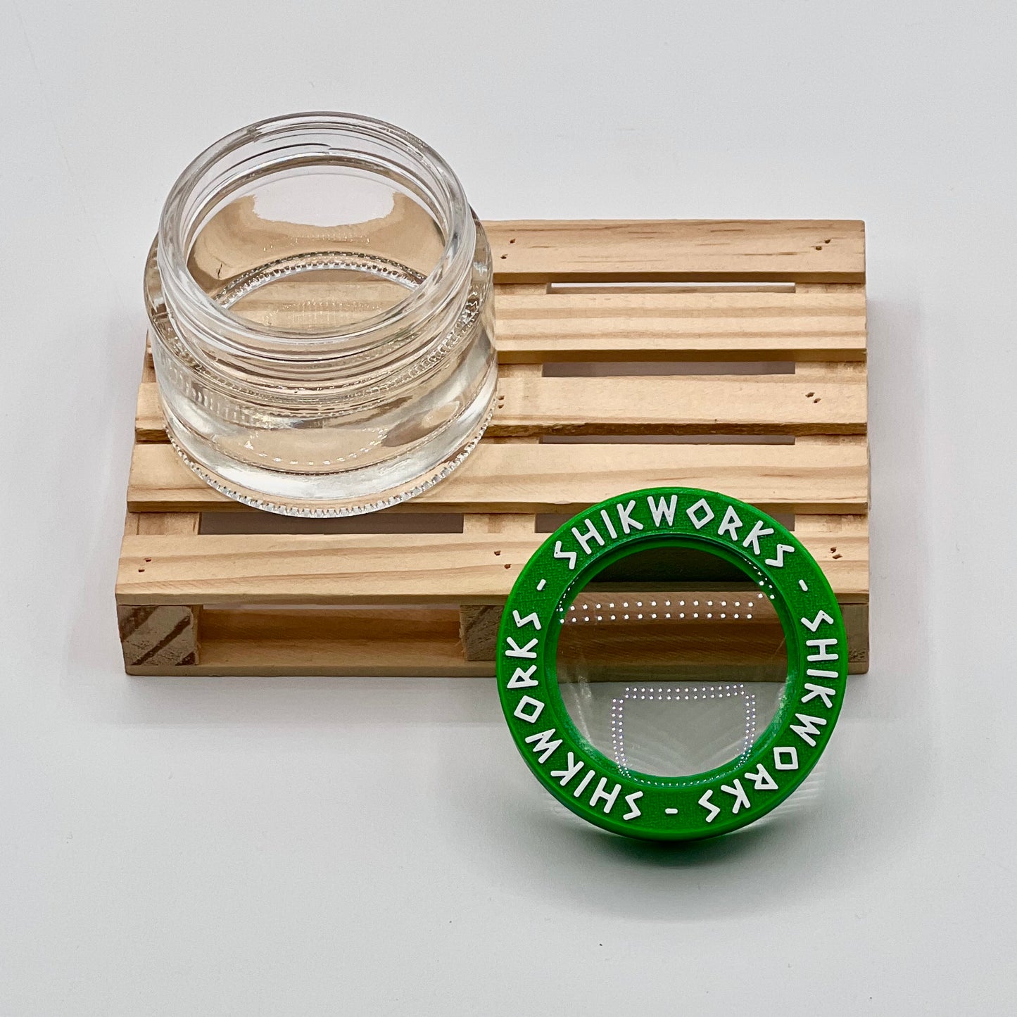 Bote lupa SW verde perla - Shikworks