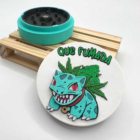 Bulbasur QueFumada grinder L - Shikworks