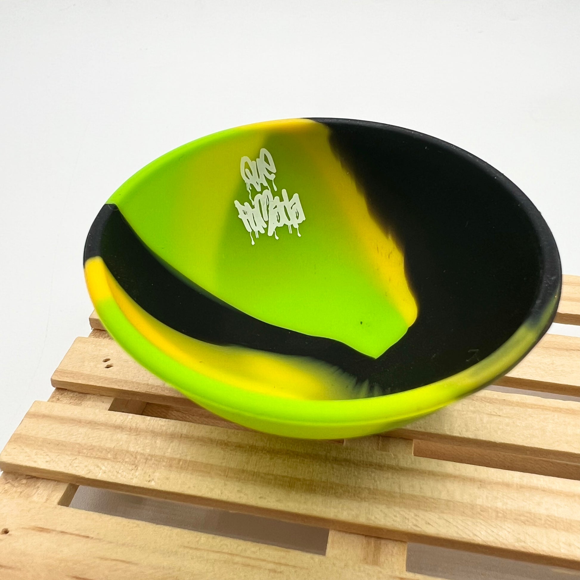 Cuenco silicona QueFumada verde/negro - Shikworks