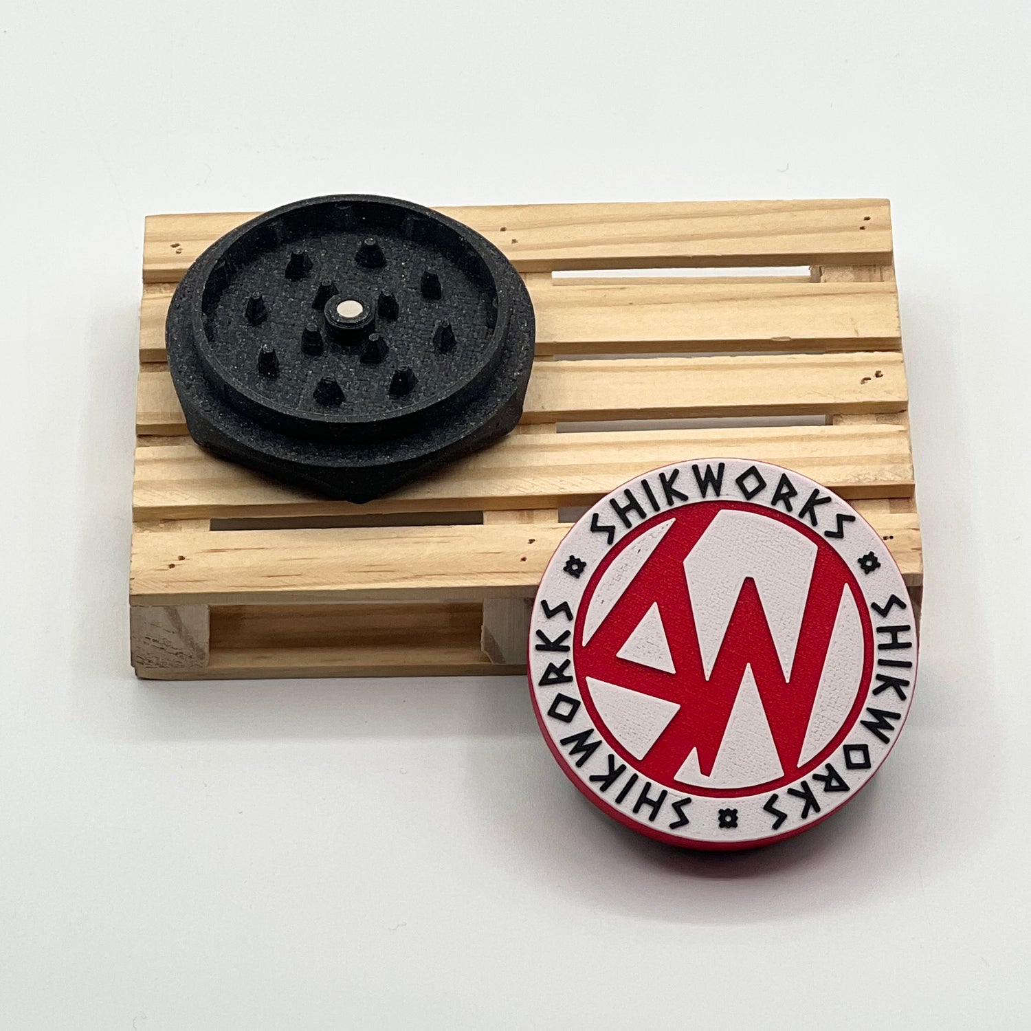 SW Grinder M rojo/blanco - Shikworks
