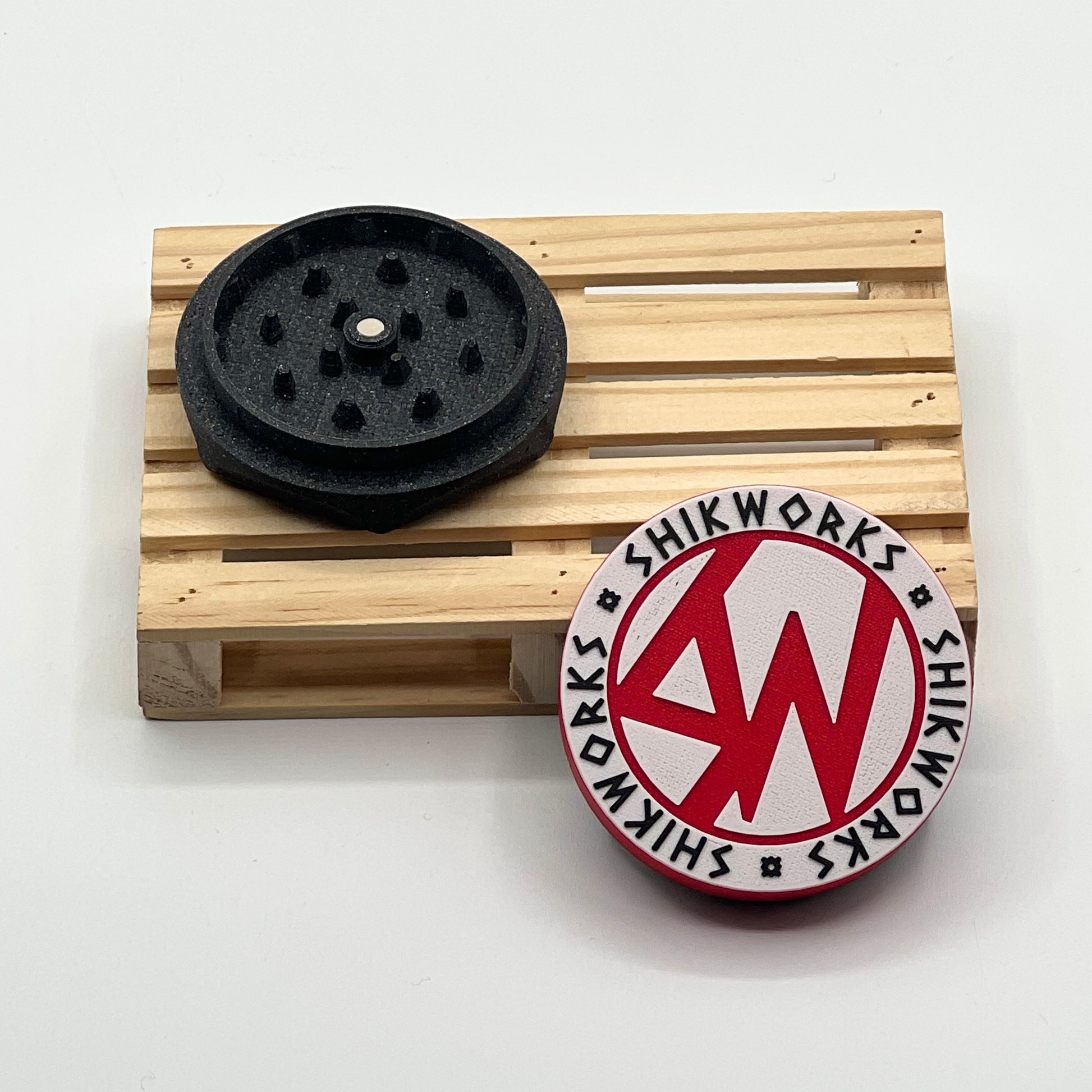 SW Grinder M rojo/blanco - Shikworks
