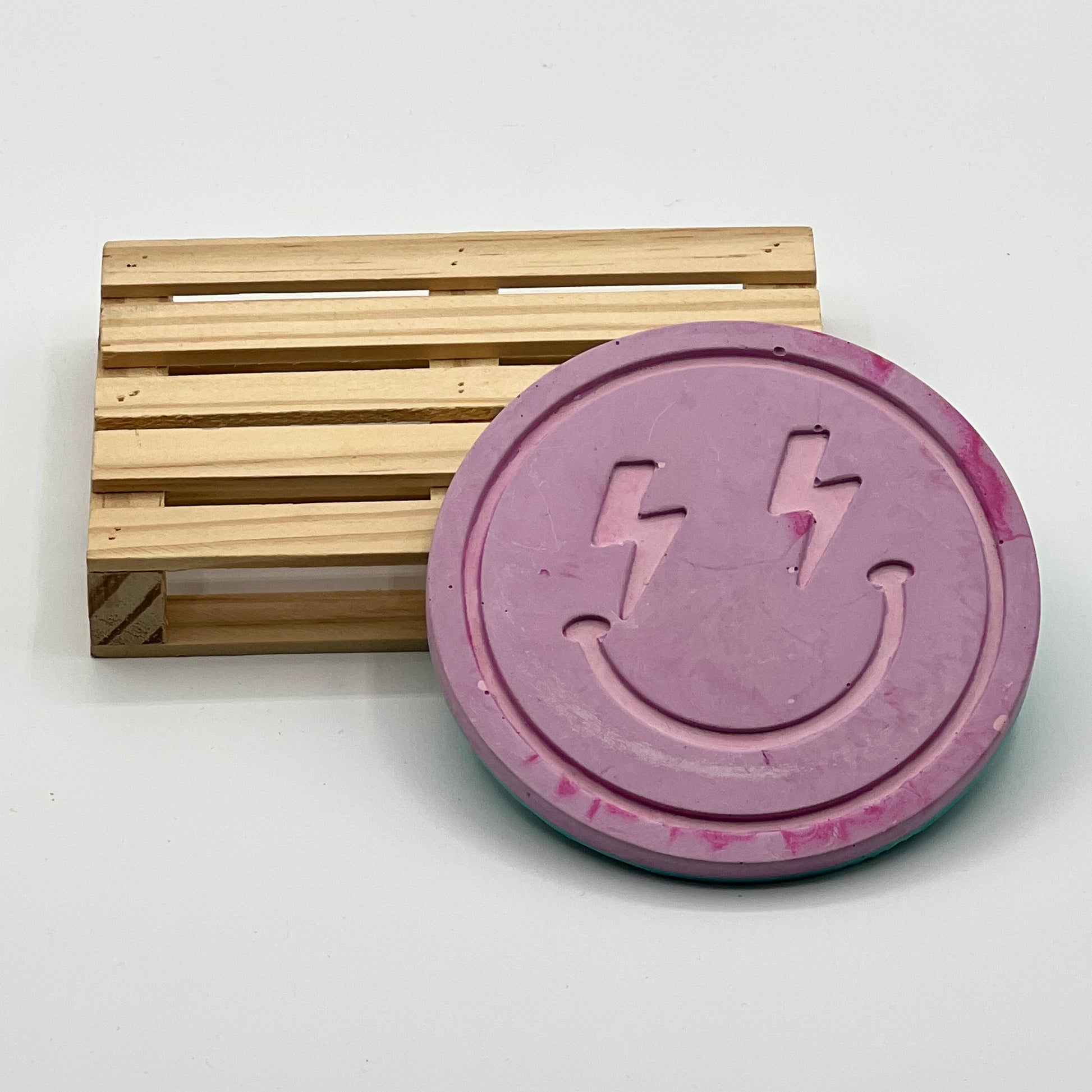 Posavasos smile rosa - Shikworks