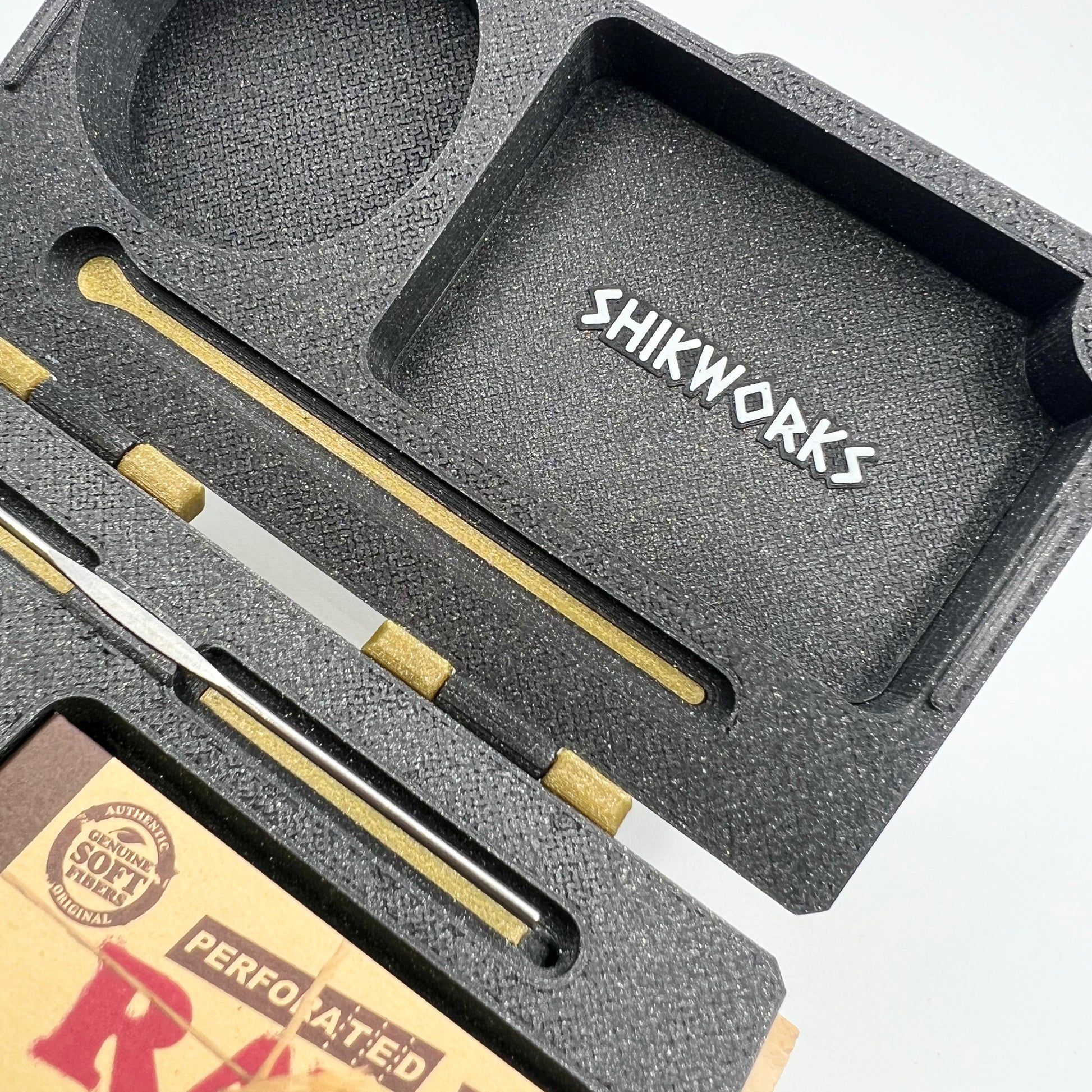SHIKBOX Cristal SW negro galaxia / dorado - Shikworks