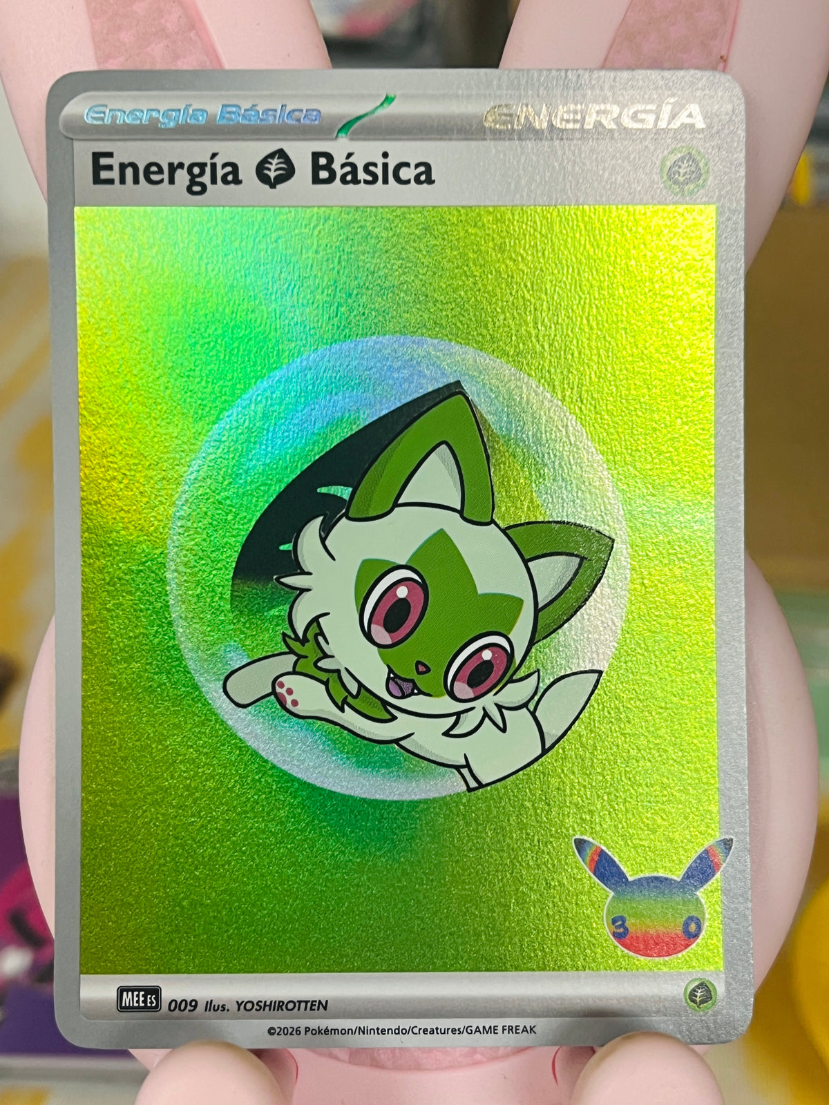 Cartas decorativas Pokémon del 30.º aniversario