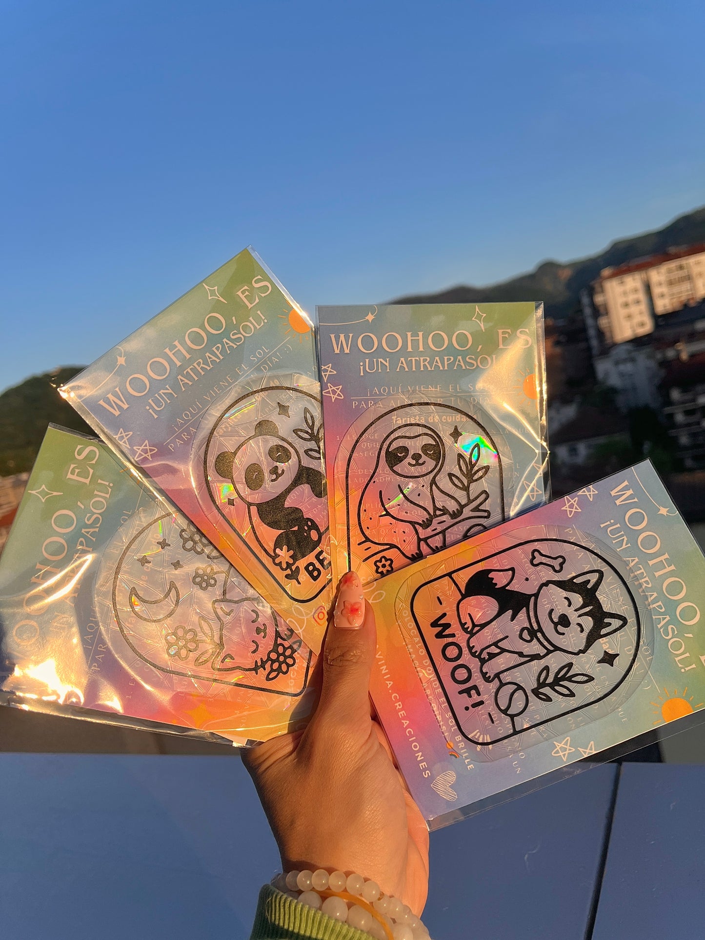 🌈 “Magical Animals” Collection – Suncatchers for your luminous soul