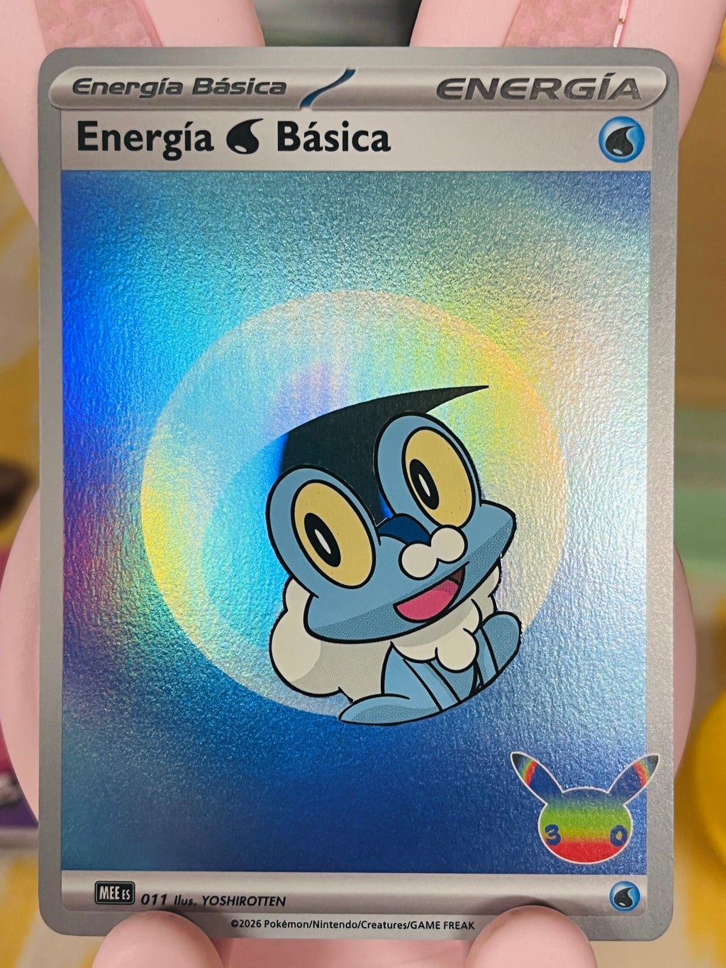 Cartas decorativas Pokémon del 30.º aniversario