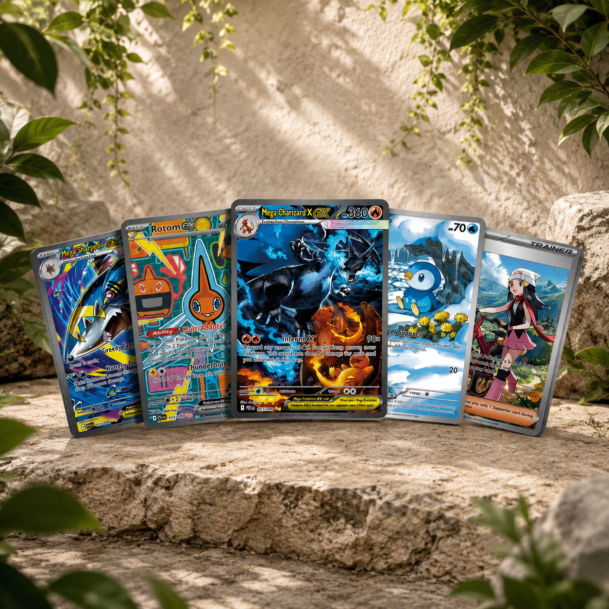 Caja de Entrenador Élite Pokémon | Megaevolución: Fuegos Fantasmales | ETB Español