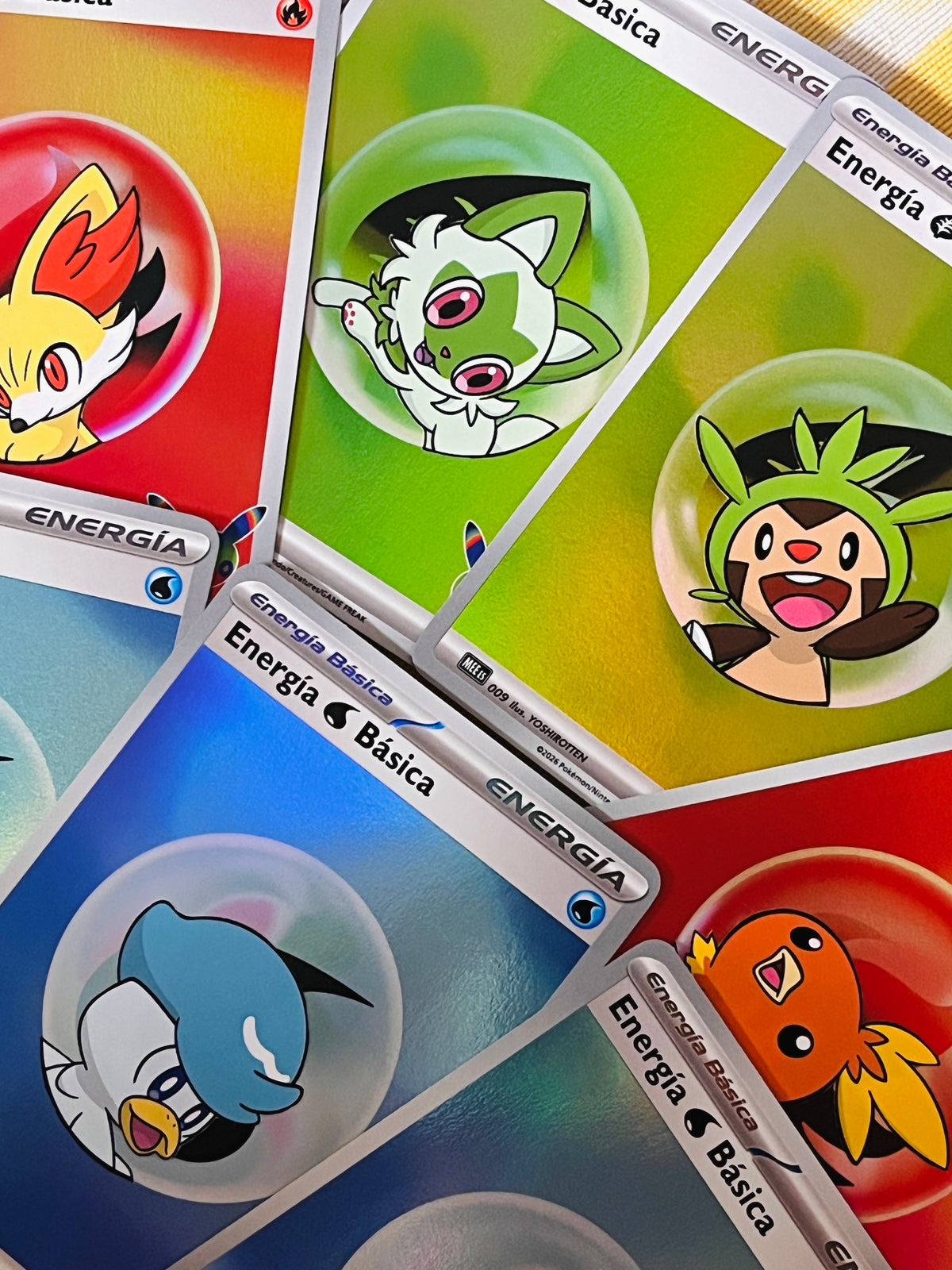 Cartas decorativas Pokémon del 30.º aniversario