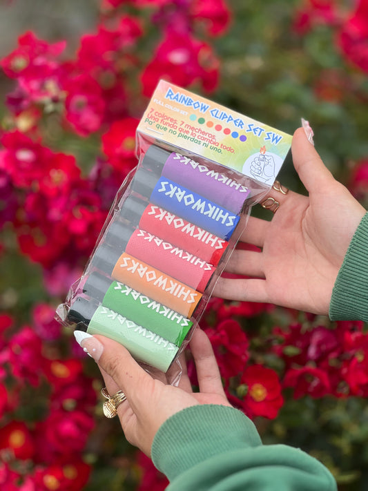Pack de 7 Mecheros de Colores – Colección Completa al Mejor Precio👀