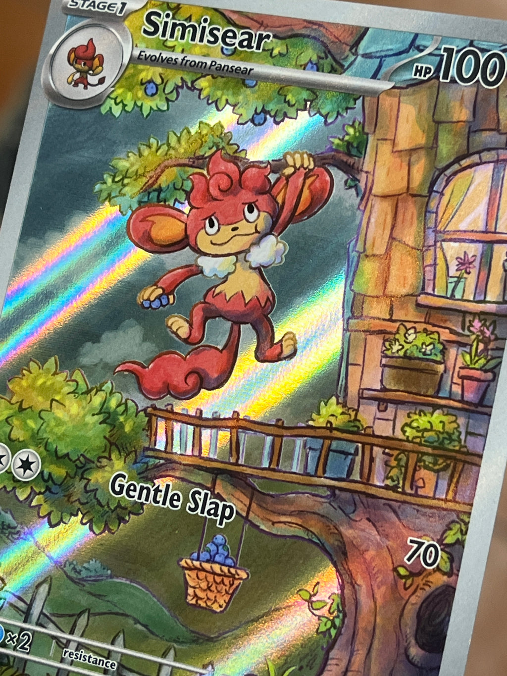 Carta Pokémon Simisear 100/086