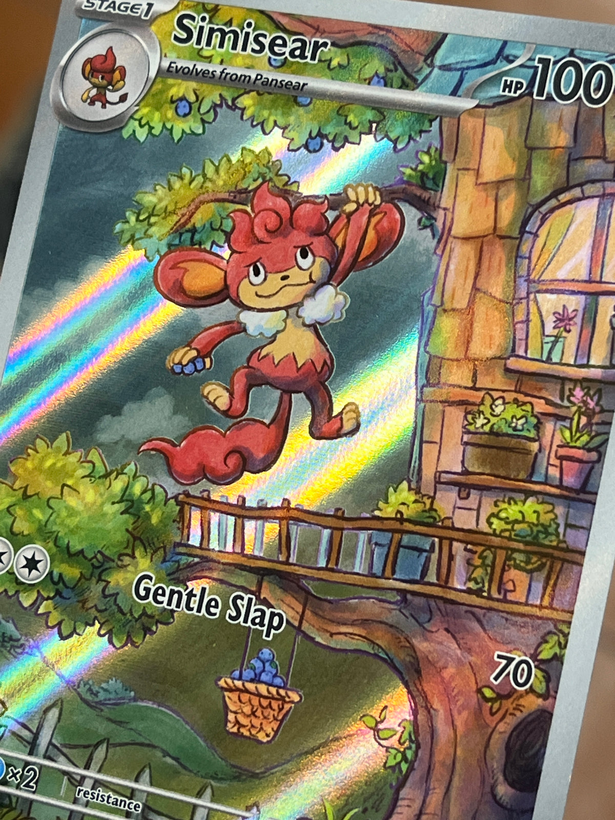 Carta Pokémon Simisear 100/086