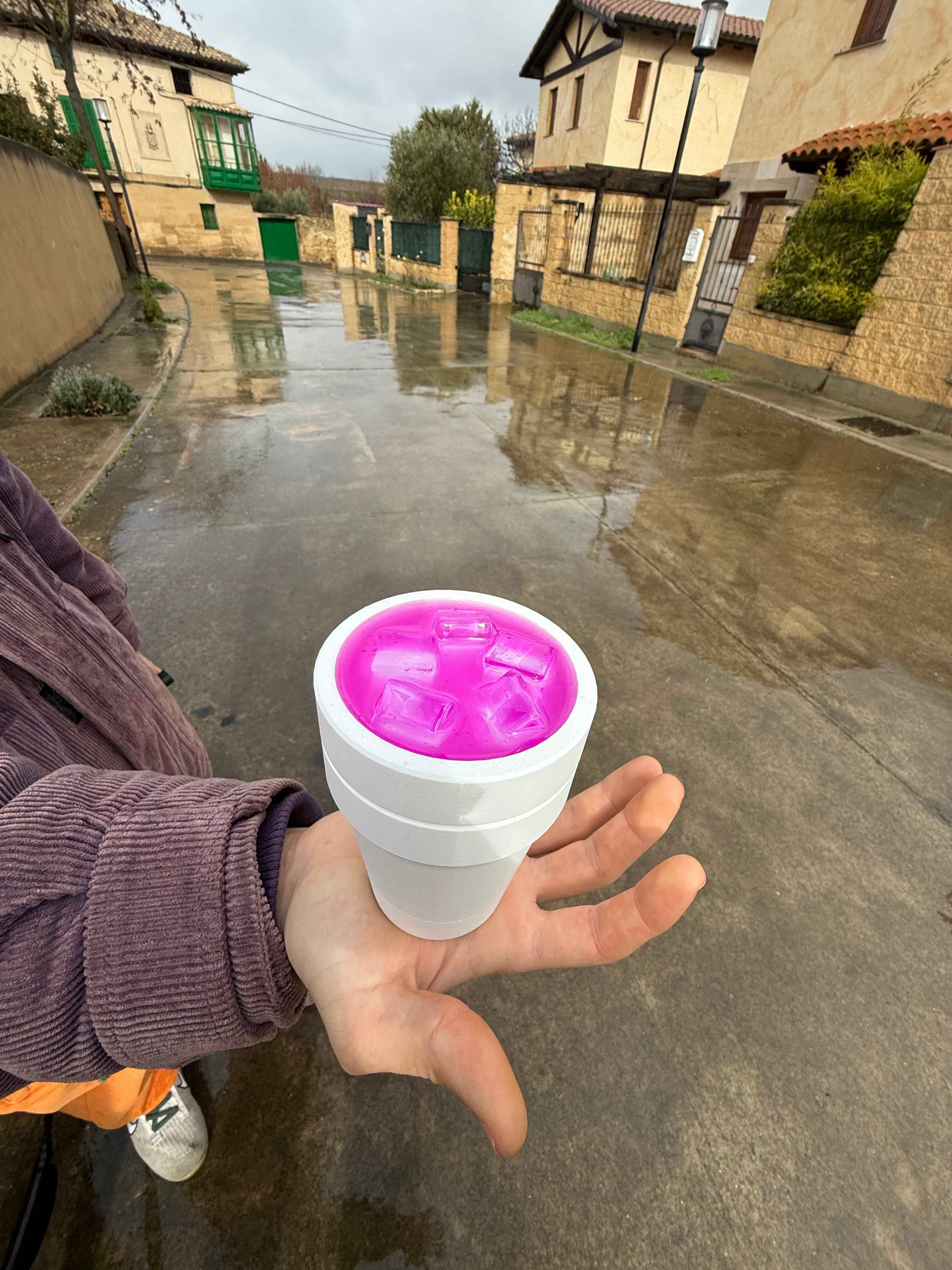 Vaso decorativo con compartimento oculto | Diseño realista