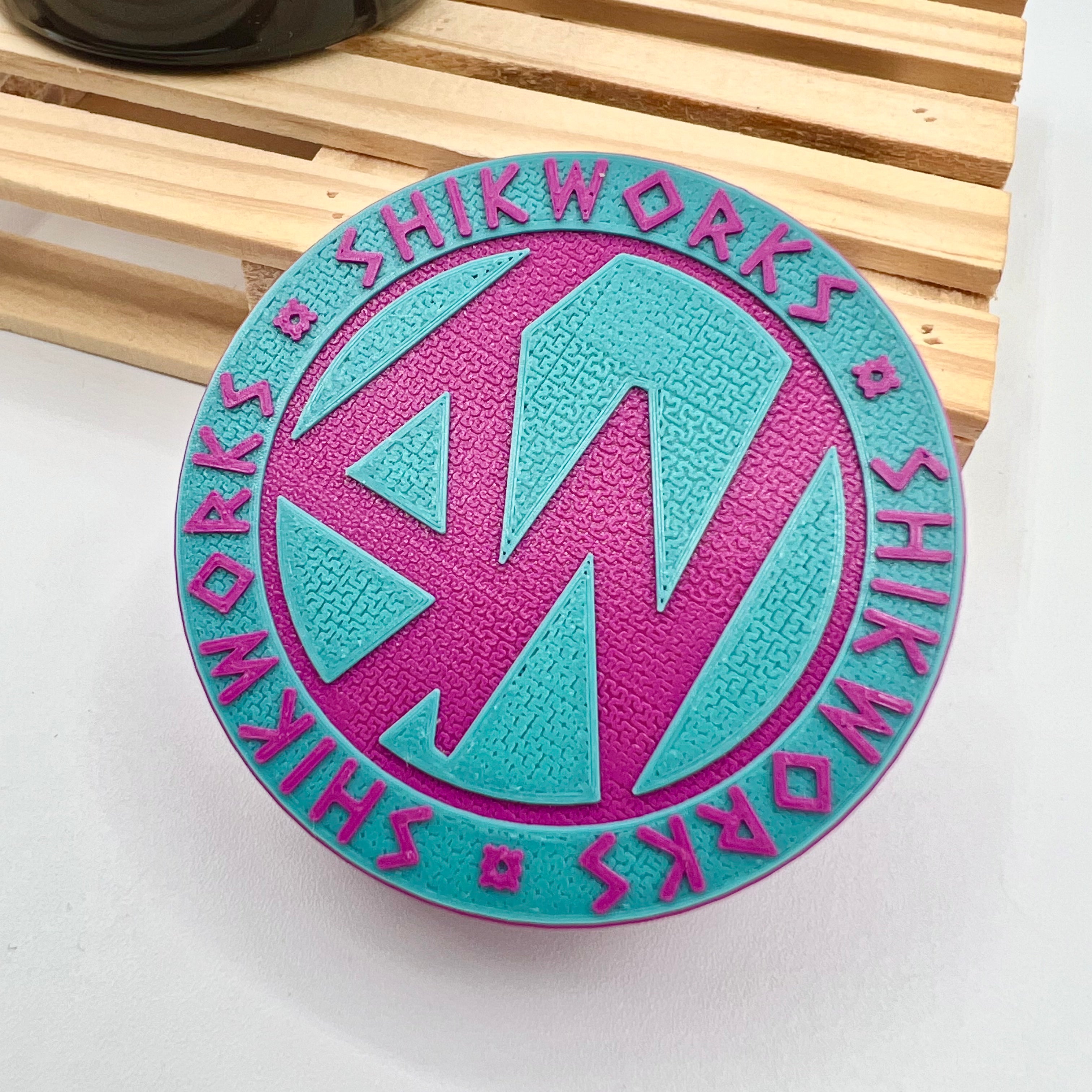 SW bote 50 ml morado/turquesa - Shikworks