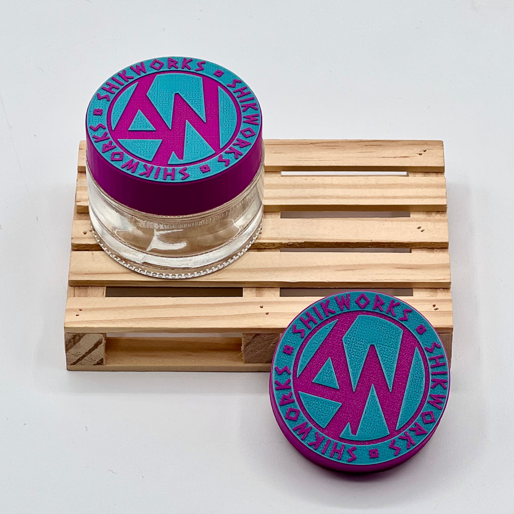 SW bote 50 ml morado/turquesa - Shikworks