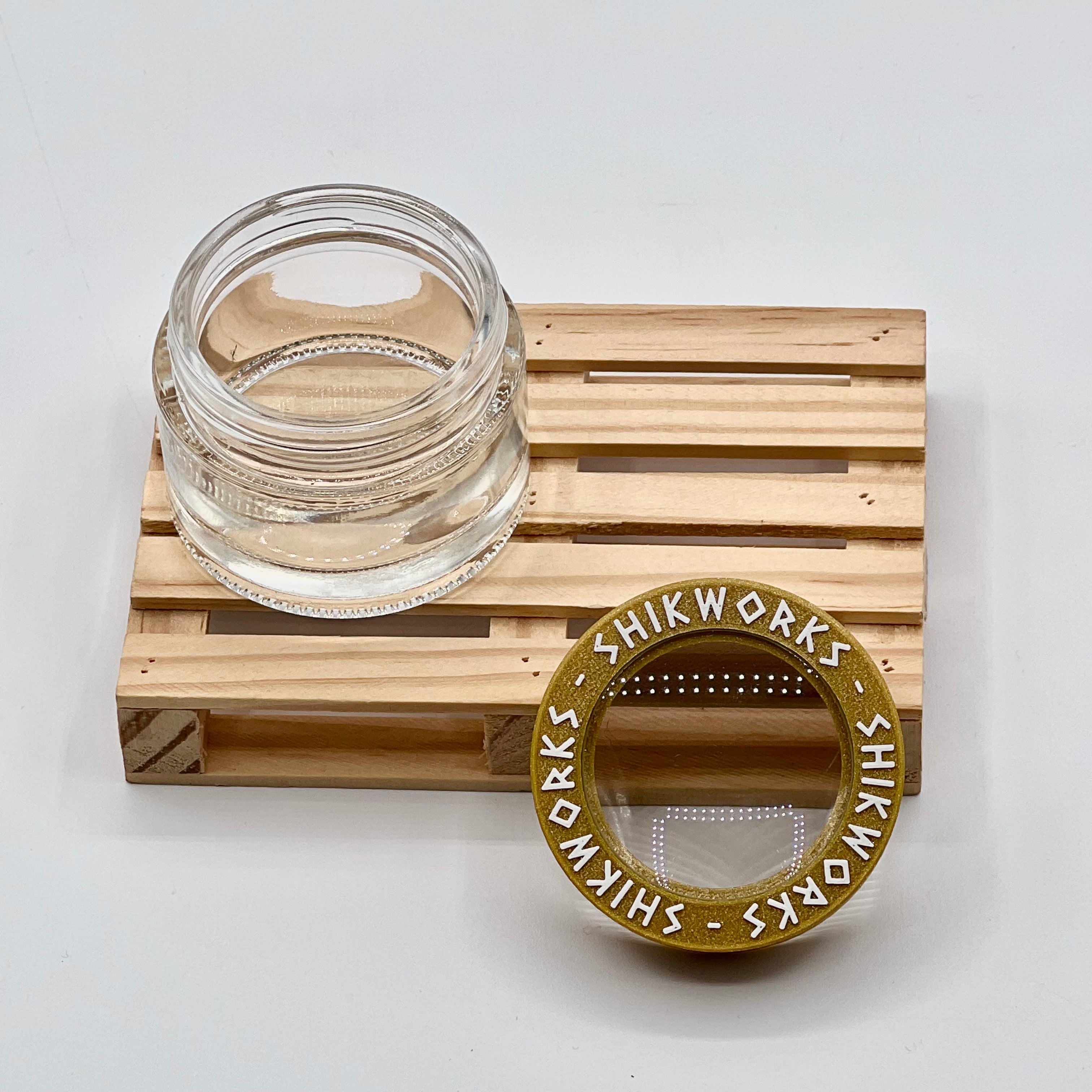 Bote lupa SW dorado - Shikworks