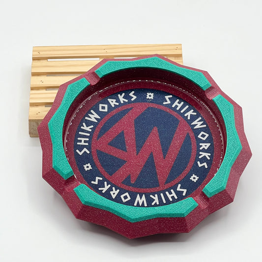 SW cenicero L (cereza/azul) - Shikworks