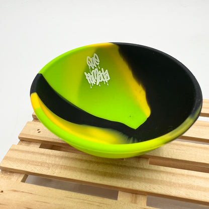 Cuenco silicona QueFumada verde/negro - Shikworks