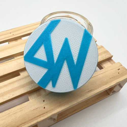 SW bote 5 ml blanco / azul - Shikworks