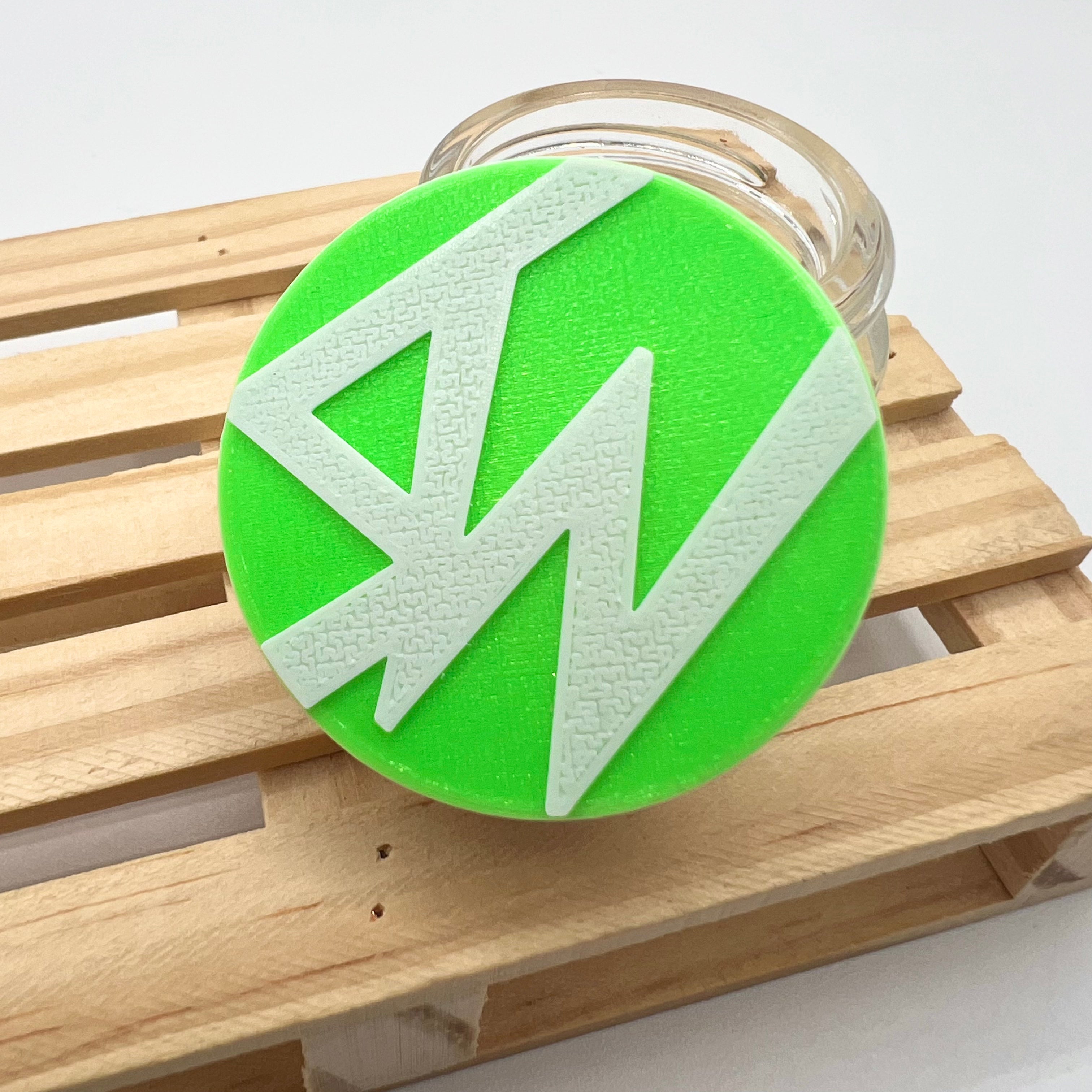 SW bote 5 ml verde / blanco - Shikworks