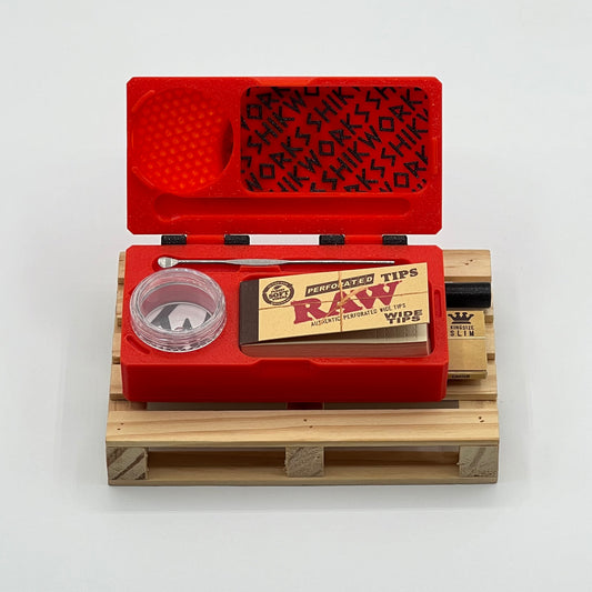 SHIKBOX SW HoneyComb traffic red - Shikworks