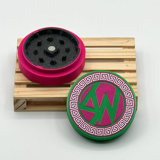 SW Grinder L verde/rosa - Shikworks