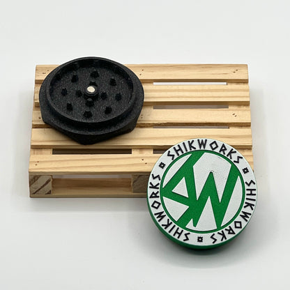 SW Grinder M verde/blanco - Shikworks