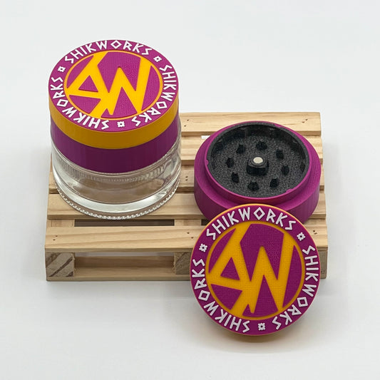 Bote grinder SW mango/morado - Shikworks