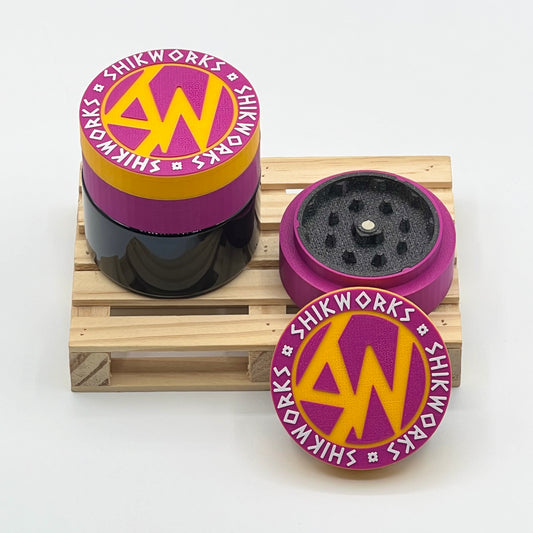 Bote grinder SW mango/morado - Shikworks