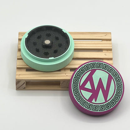 SW Grinder L (menta/morado) - Shikworks