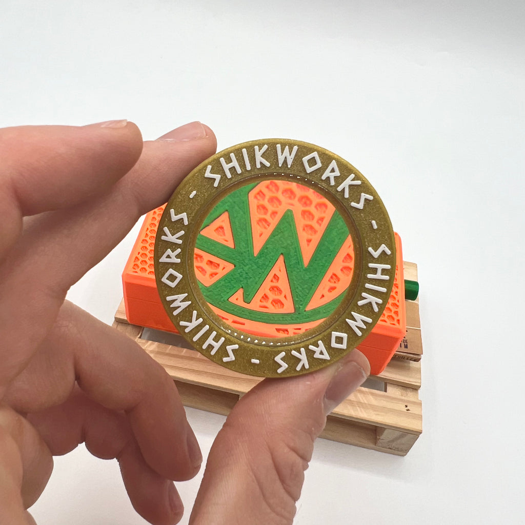 Bote lupa SW dorado - Shikworks