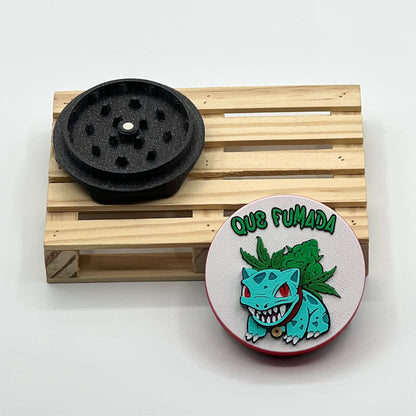 Bulbasur grinder M rojo - Shikworks