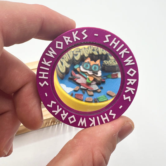 Bote lupa SW morado - Shikworks