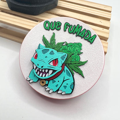 Bulbasur grinder M rojo - Shikworks