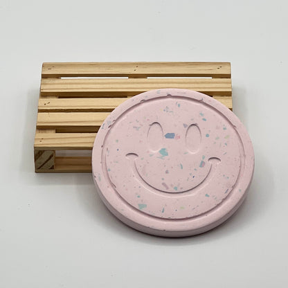 Posavasos Lightpink blue confeti - Shikworks