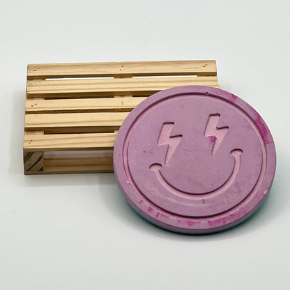 Posavasos smile rosa - Shikworks