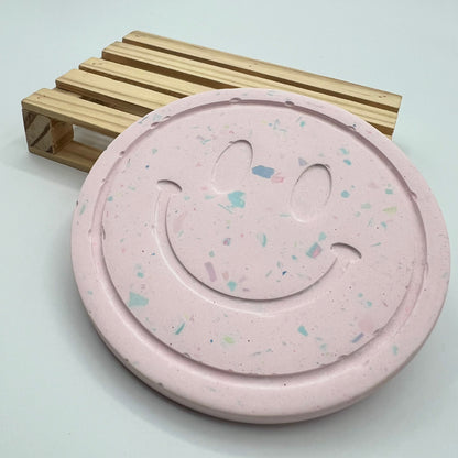 Posavasos Lightpink blue confeti - Shikworks