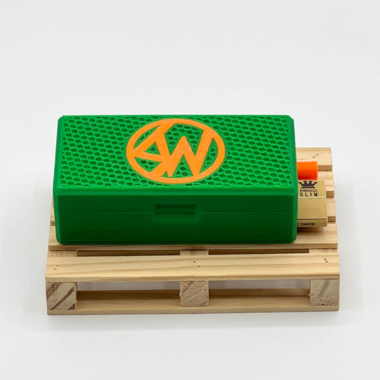 SHIKBOX SWHoneyComb verde perla/naranja - Shikworks
