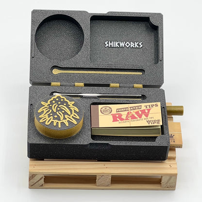 SHIKBOX Cristal SW negro galaxia / dorado - Shikworks