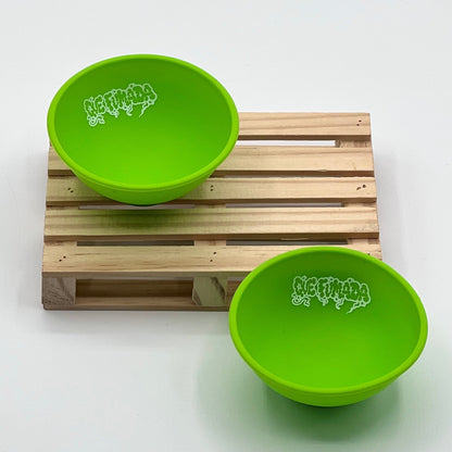Cuenco silicona QueFumada verde - Shikworks
