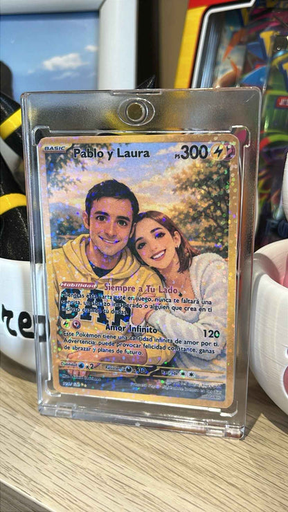 Carta personalizada estilo Pokémon – Convierte tu mascota o a ti mismo en una carta única