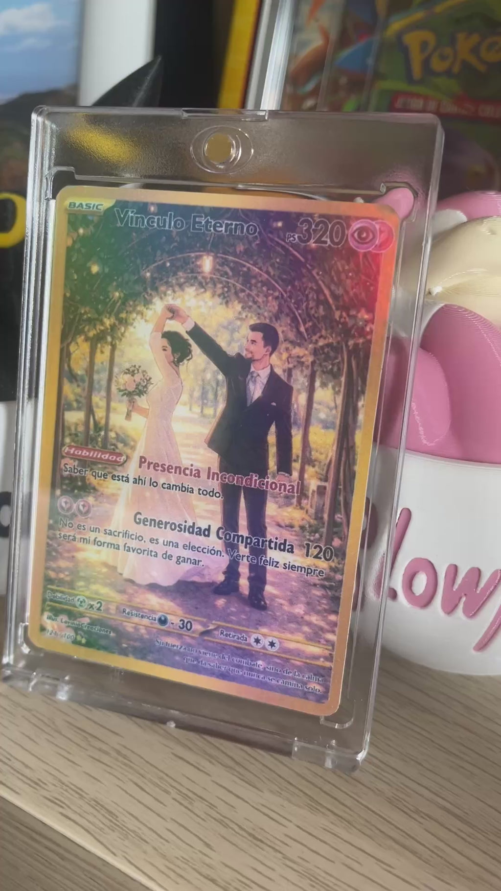 Carta personalizada estilo Pokémon – Convierte tu mascota o a ti mismo en una carta única