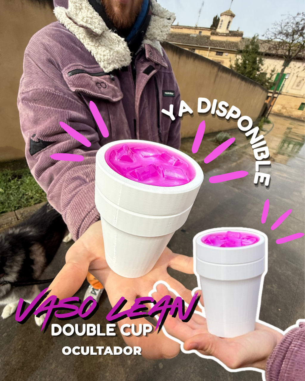 Vaso decorativo con compartimento oculto | Diseño realista - Shikworks